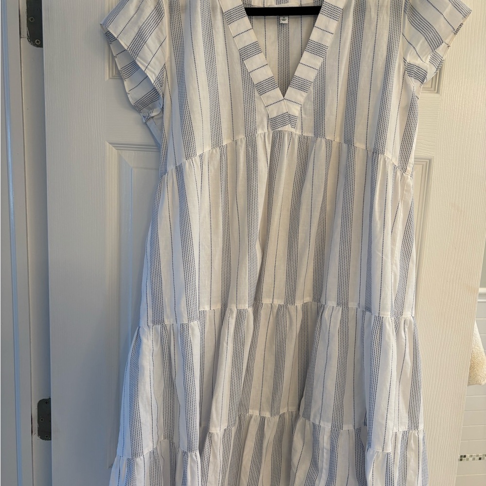 Haven Well Within Striped V-Neck Dress